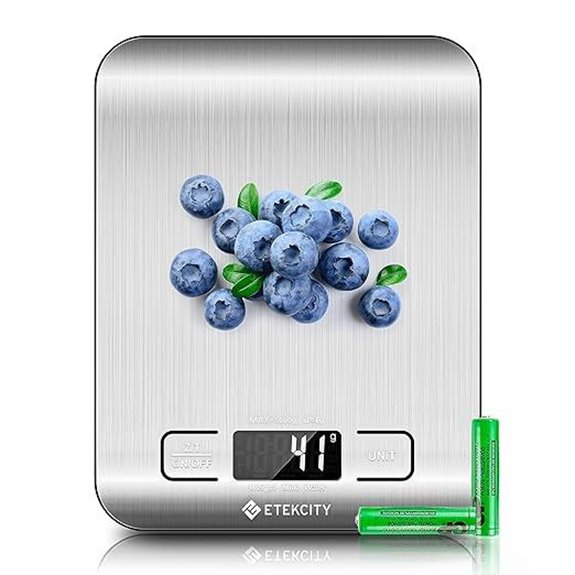 Etekcity Digital Kitchen Food Scale with LCD Display