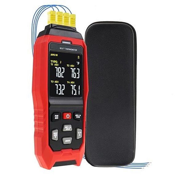 Digital Thermocouple Data Logger with Alarm