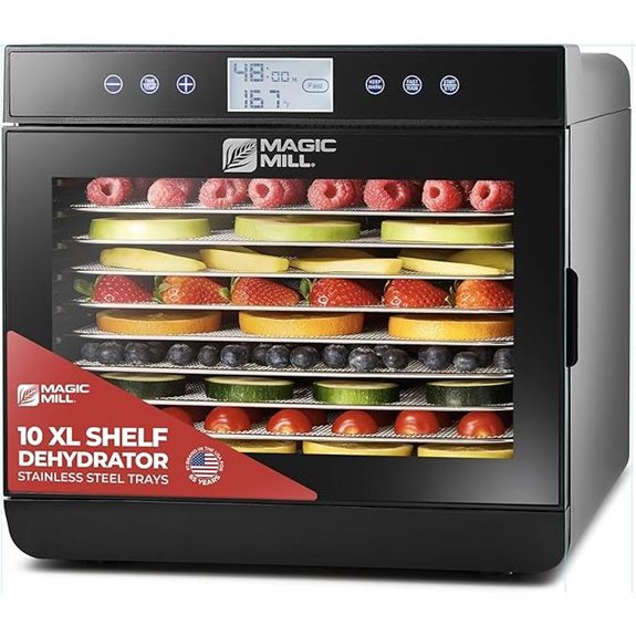 Magic Mill Food Dehydrator with Digital Timer