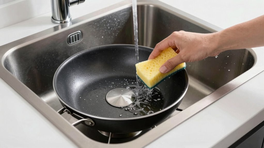 dishwasher risks for non stick pans