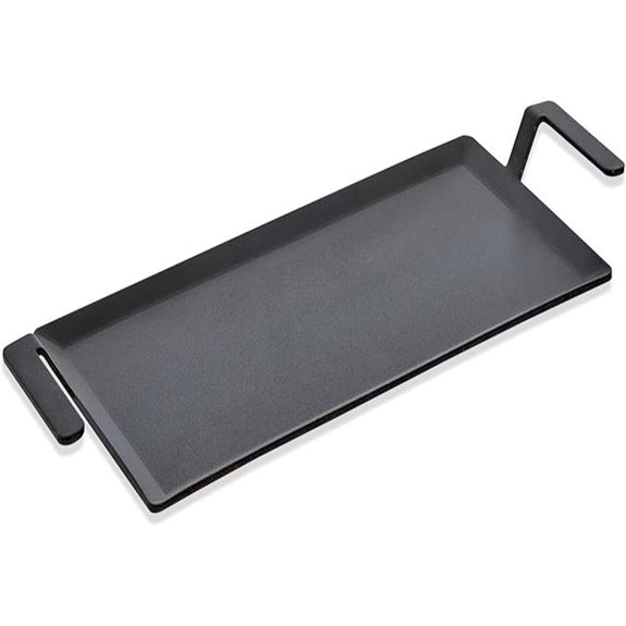 24 Carbon Steel Double Burner Griddle Pan