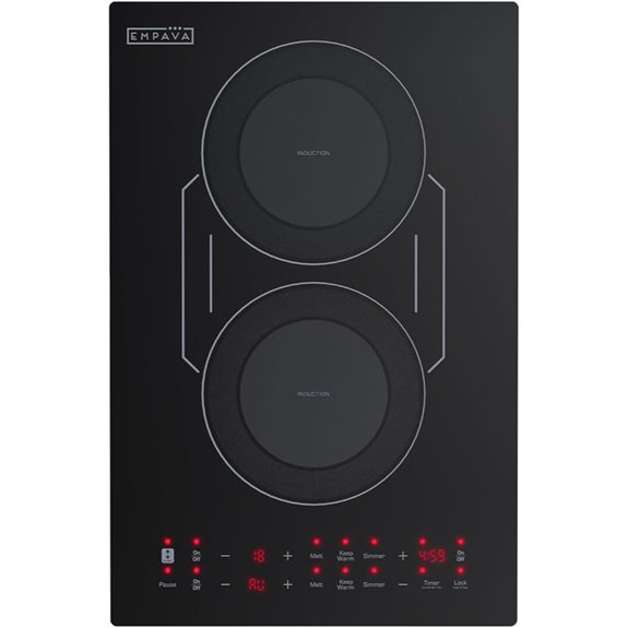 Empava Double Induction Cooktop with 2 Burners