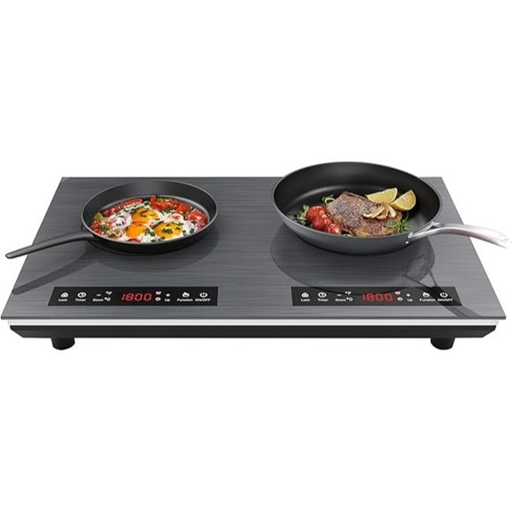 VBGK 24 Double Induction Cooktop with Touch Screen