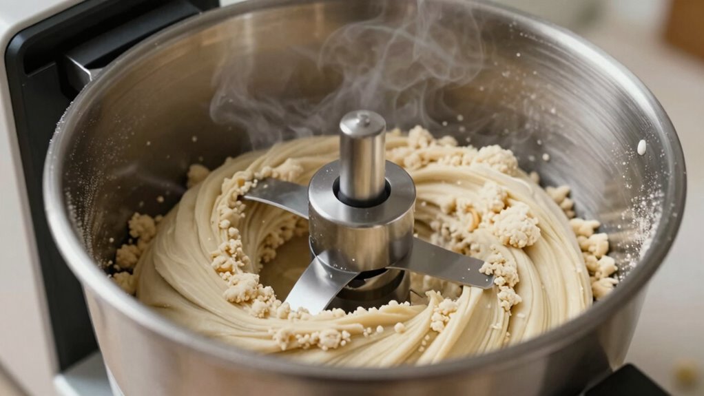 dough texture influences overheating