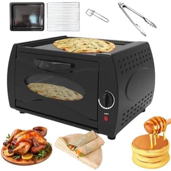 2-in-1 Electric Tandoor & Roti Maker