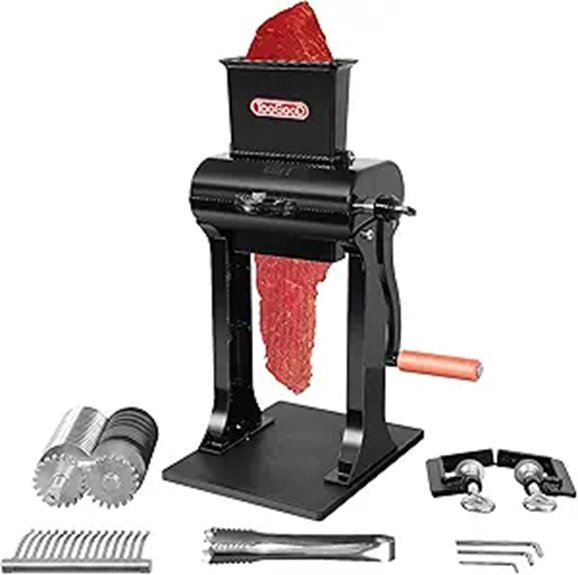 TooGood 2-in-1 Meat Tenderizer and Jerky Slicer