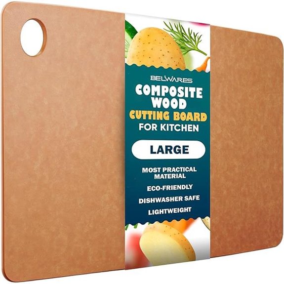 Large Heat-Resistant Eco-Friendly Cutting Board