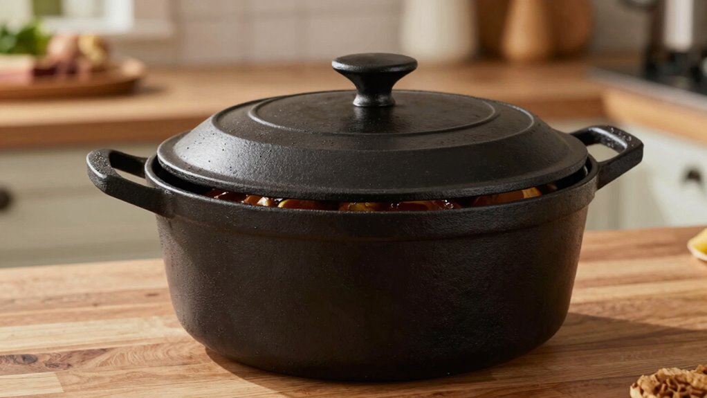 durable even heat cooking vessel