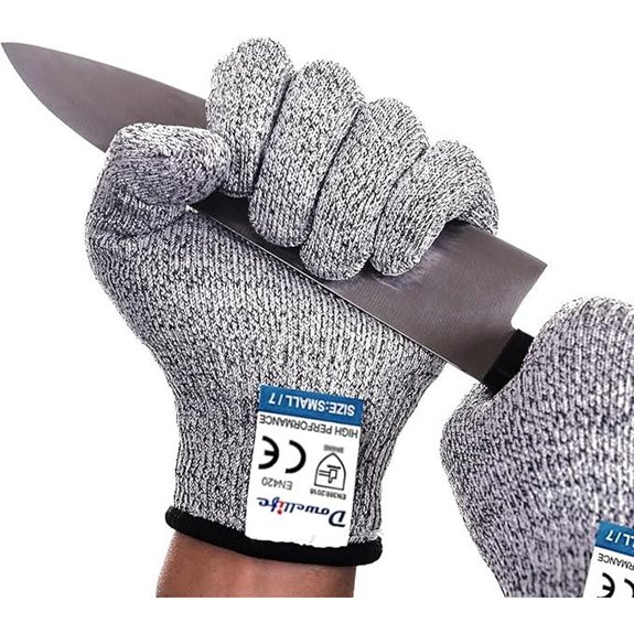 Dowellife Cut-Resistant Food Grade Kitchen Gloves