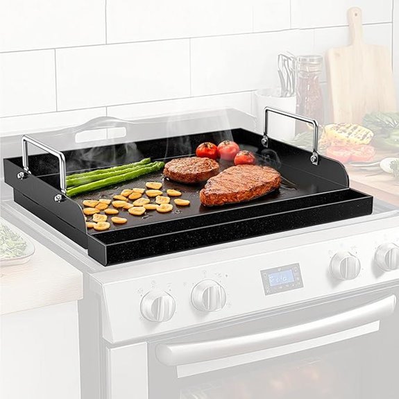 Heavy-Duty Nonstick Nanoceramic Griddle Plate