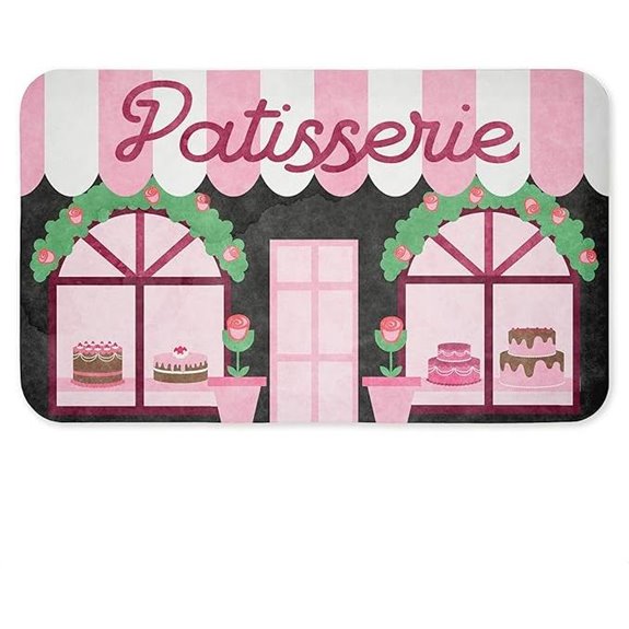 Eco-Friendly Kitchen Patisserie Floor Mat with Cushions