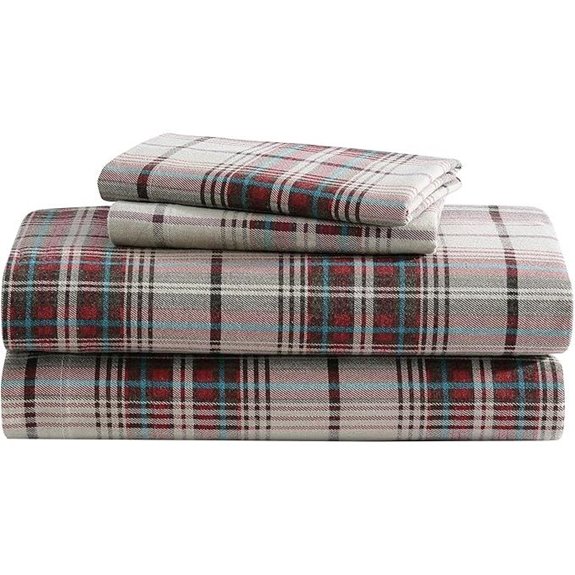 Eddie Bauer Queen Flannel Sheets with Pillowcases