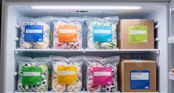 effective frozen food labeling