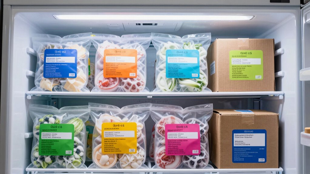 effective frozen food labeling