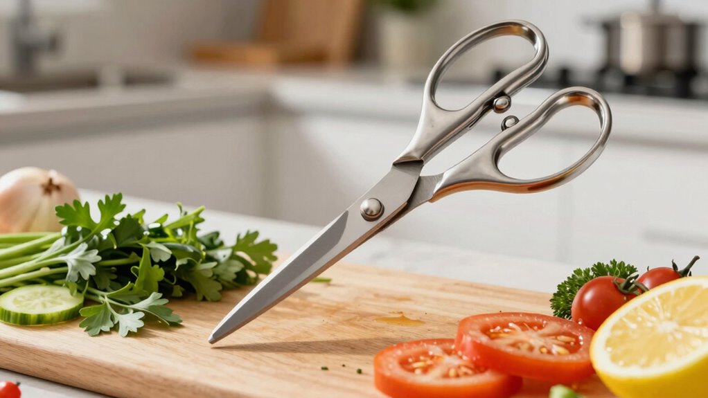 efficient kitchen shears usage