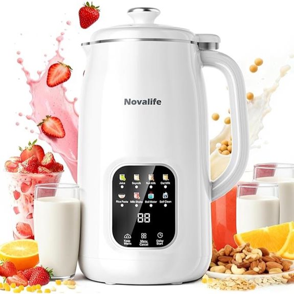 8-in-1 Nut Milk Maker with Self-Cleaning