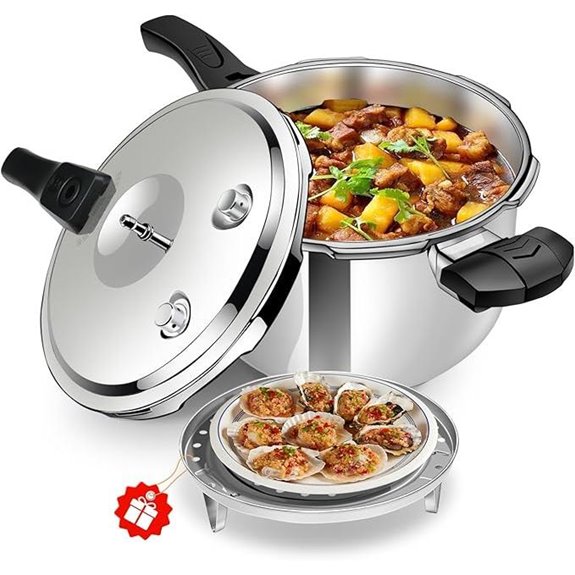 8-in-1 4Qt Stainless Steel Pressure Cooker