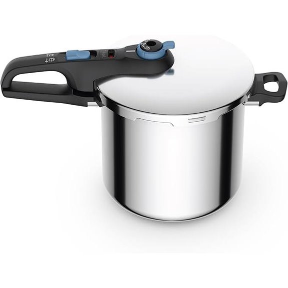 T-fal 8.5 Qt Stainless Steel Pressure Cooker