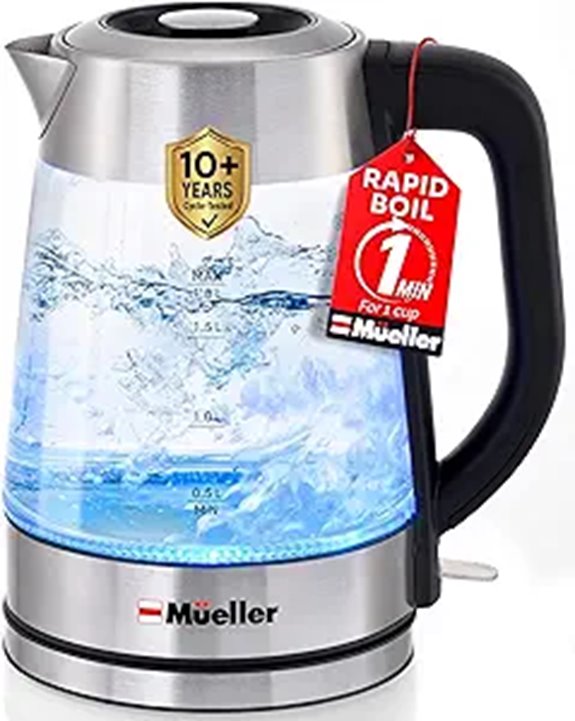 Mueller Rapid Boil Electric Tea Kettle 1.8L