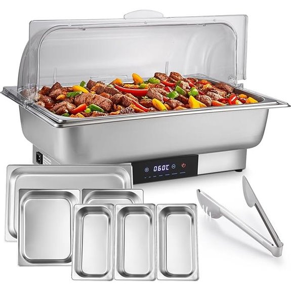 Electric Chafing Dish Buffet Server Set