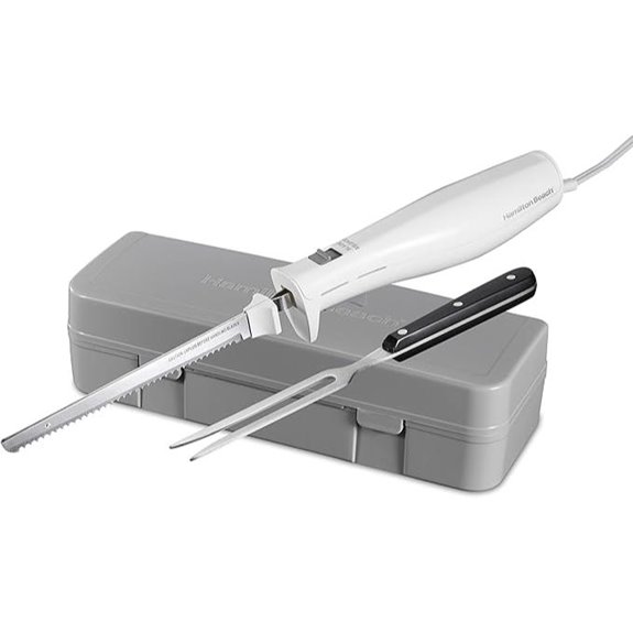 Hamilton Beach Electric Carving Knife Set with Accessories