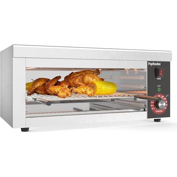 Salamander Broiler 1500W Electric Cheese Melter