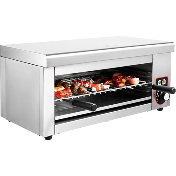 Salamander Electric Cheese Melter & Broiler 1500W