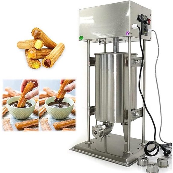 15L Electric Churro Maker with Nozzles