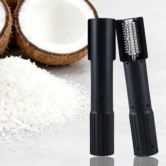 Electric Coconut Grater Machine with Stainless Steel Blade