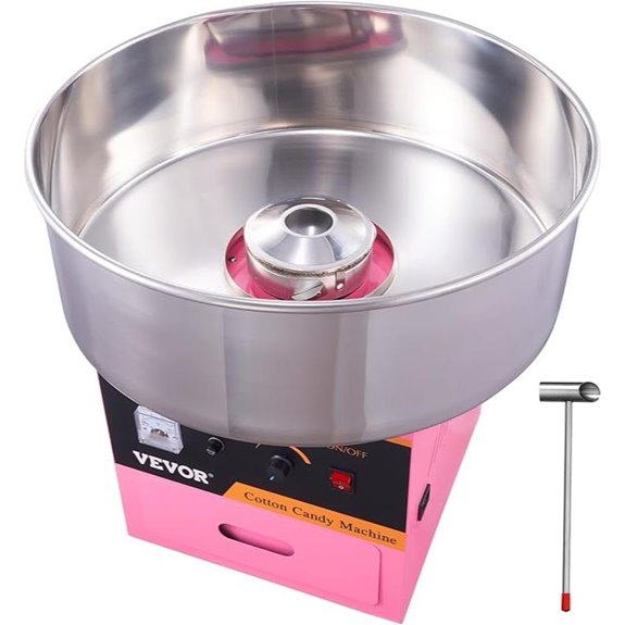 VEVOR Electric Cotton Candy Machine with Accessories