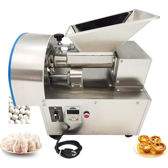 Electric Dough Divider Cutter Machine with 14 Dies