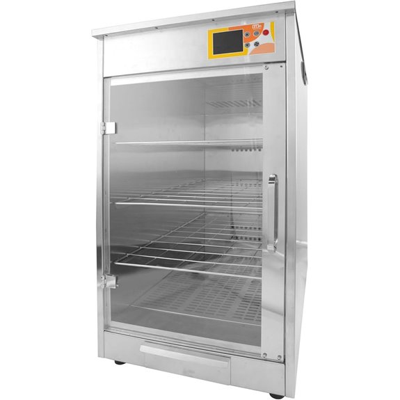 Electric Food Warmer with 4 Shelves and Water Tray