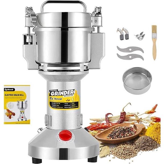 CGOLDENWALL Electric Grain & Spice Grinder Mill