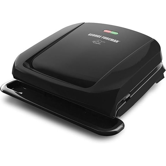 electric grill with panini press
