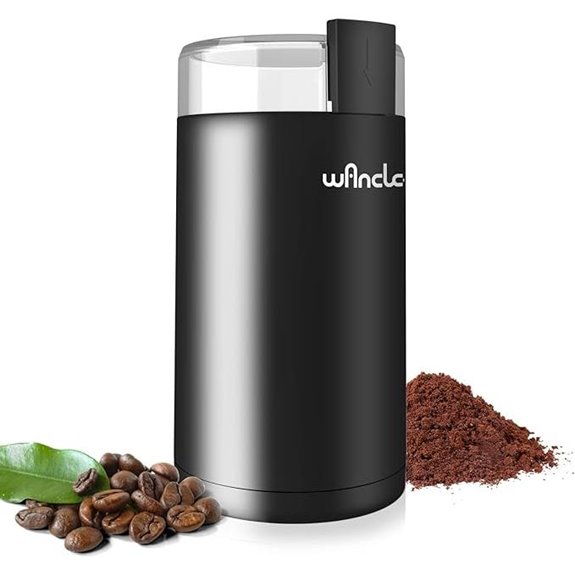 Wancle Electric Coffee & Spice Grinder with Brush