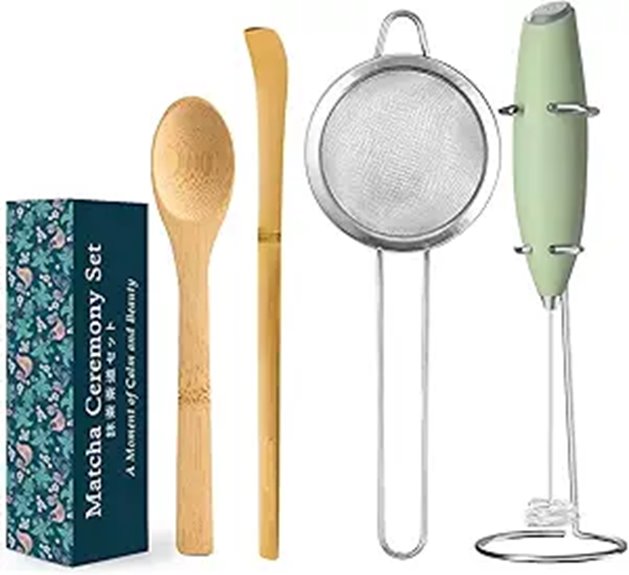 MONOJOY Electric Matcha Whisk Set with Tools
