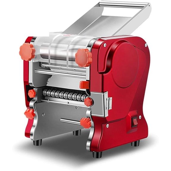 Electric Pasta & Dumpling Maker with Stainless Steel Blades