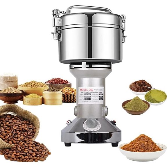 Electric Grain Mill Grinder for Spices and Herbs