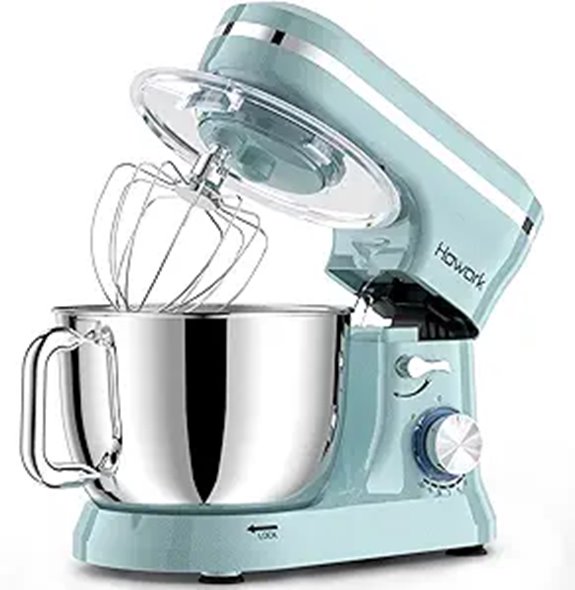 HOWORK Electric Stand Mixer with 10+ Speeds