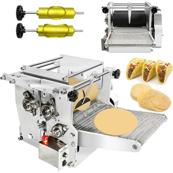Electric Tortilla Maker with Free Molds and Heavy Duty