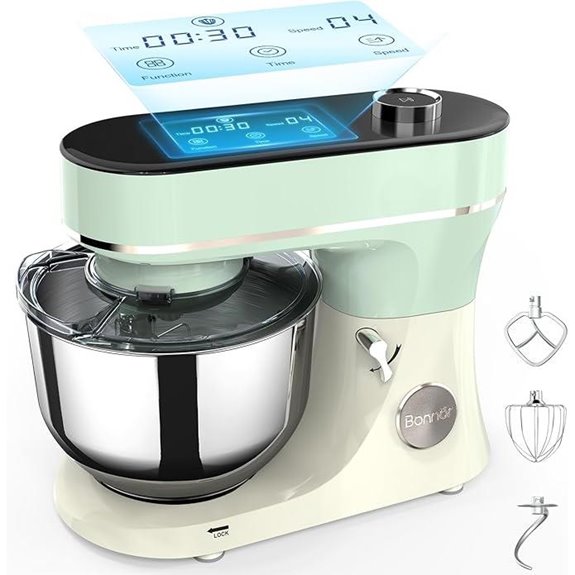 6QT Electric Stand Mixer with Touchscreen and Presets