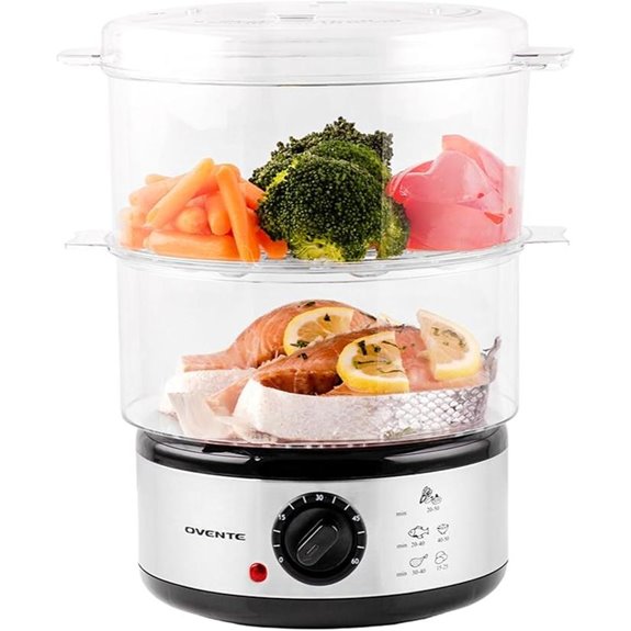 OVENTE 2-Tier Electric Food Steamer
