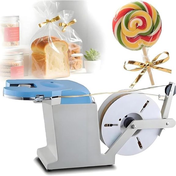 Electric Twist Tie Machine with Wire and Bundling Options