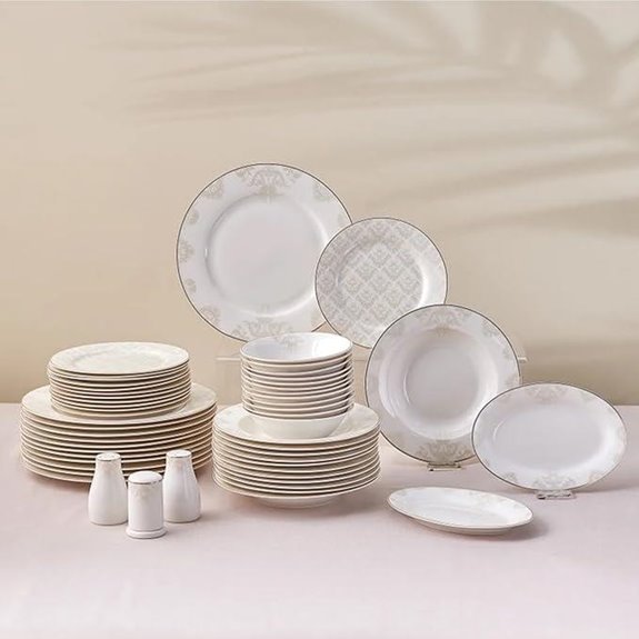 Karaca Siena 53-Piece Porcelain Dinnerware Set for 12