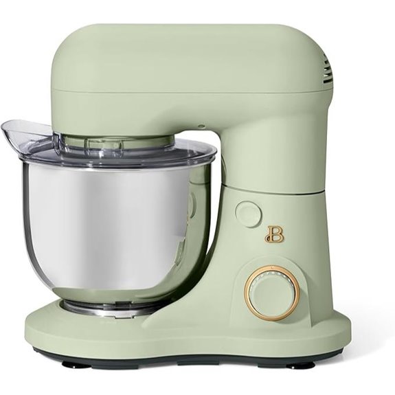 Beautiful 3.5 Qt Stand Mixer with Beaters and Dough Hook
