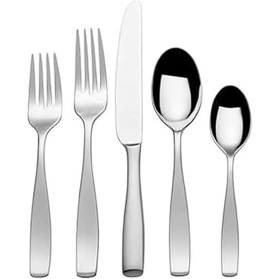 Mikasa Satin Loft 65-Piece Flatware Set