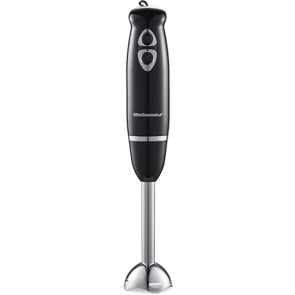 elite gourmet hand blender