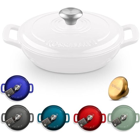 Signature Enameled Cast Iron Braiser (2.25Q)