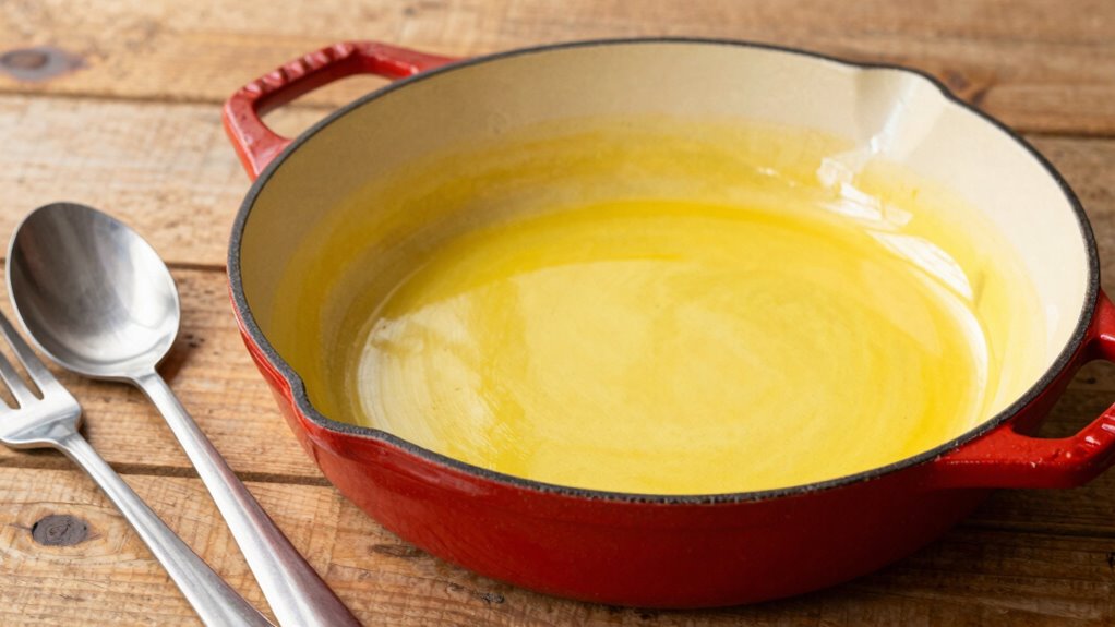 enamel protects cast iron