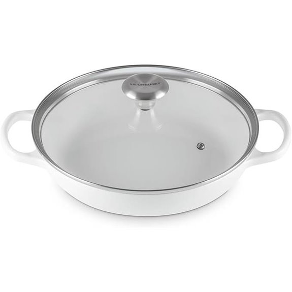 Le Creuset Enameled Cast Iron Braiser with Lid